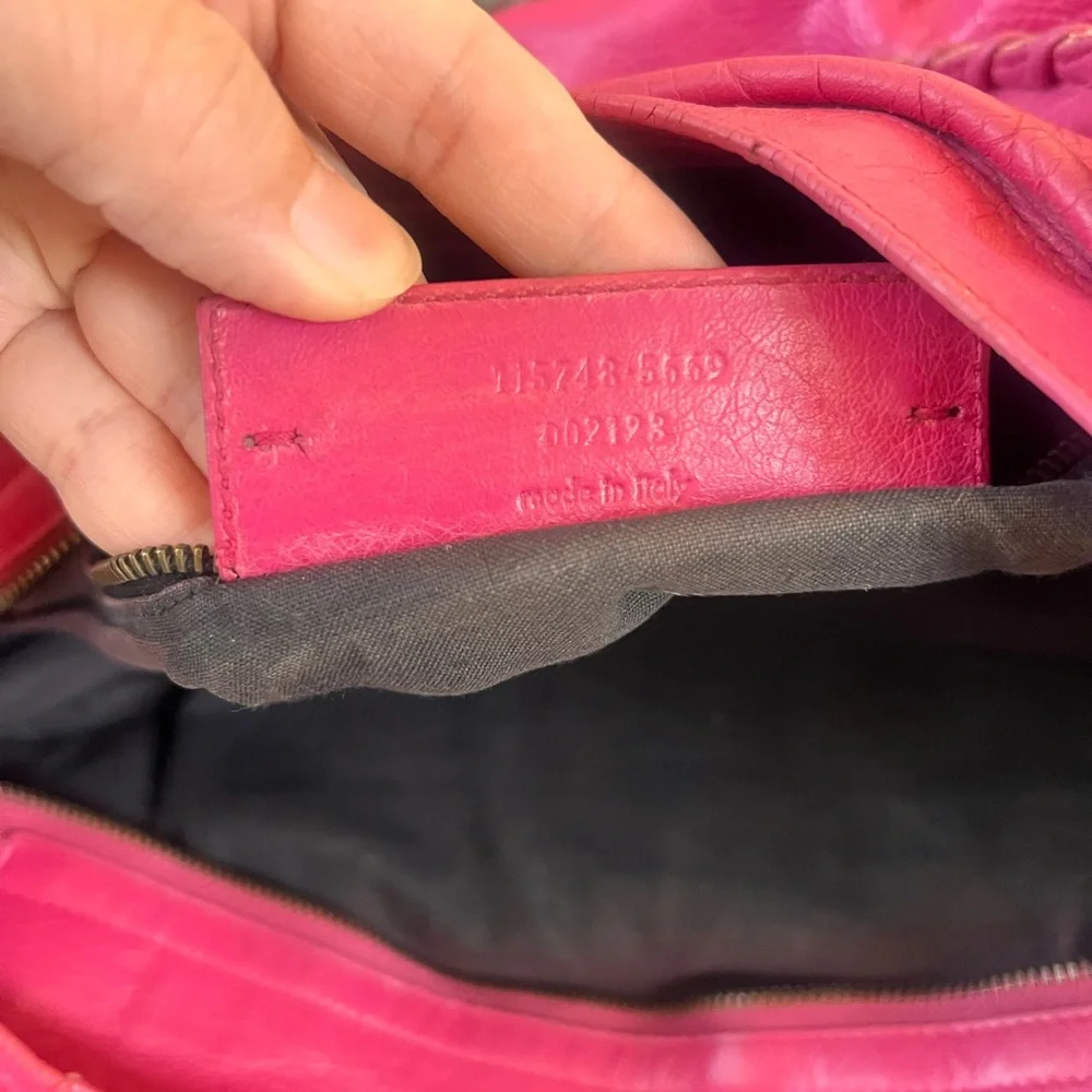 Balenciaga Agneau Classic Hardware City Sorbet Bag - Picture 9 of 11